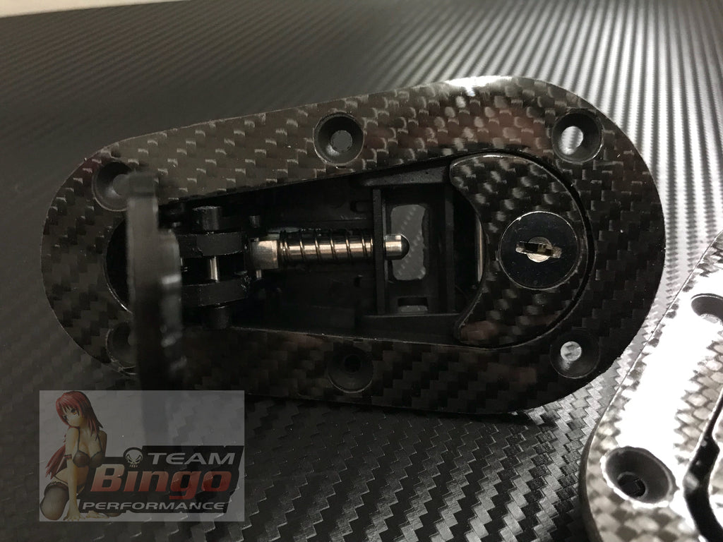 Racing Car Carbon Fiber Hood Pin Plus Flush Mount Latch Kit Lock With Keys I3411427118