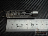 LuminaX Mini Pocket Size Tactical Flashlight Powerful 400 Lumens Rechargeable Magnetic Nano