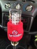 Clutch Brake Oil Reservoir Fluid Tank Sock Cover RED Wrist Sweat Band