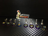 Fender Washers / Bolts ( NEO CHROME ) 8 pack M6 Countersunk Screws JDM