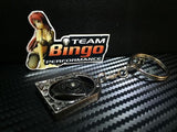 Rotory Key chain Key Ring Mazda Rotor RX3 RX2 RX4 RX7 R100 12A 13B 20B Black