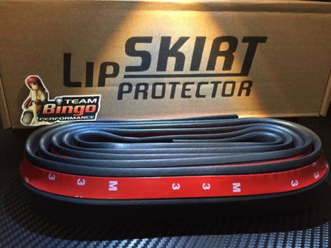 Universal Car Front Bumper Lip Splitter Spoiler Lip Skirt Protector 2.5M 3M Tape