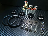 Bumper Quick Release Kit Fastener Fender Guard Clips ( BLACK ) JDM DRIFT DRAG