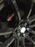 Volk Racing Steel Wheel nuts 12x1.5 Blue