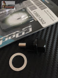 GReddy Magnetic Oil Drain Sump Plug M14xP1.5 Honda Mitsubishi Mazda Suzuki BLACK