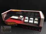 Hot Wheels Premium Nissan Skyline Box Set 2000GT-R LBWK C210 HT 2000GT-X Truck