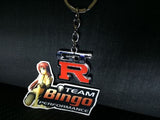 Nissan GTR Polished Metal Car Keyring Chains Car Logo Badge Key Rings JDM
