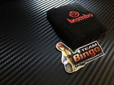 Clutch Brake Oil Reservoir Fluid Tank Sock Cover BLACK Wrist Sweat Band