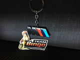 M3 M4 M5 M6 1M BMW Polished Metal Car Keyring Chains Car Logo Badge Key Rings