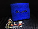 TOMEI Clutch Brake Oil Reservoir Fluid Tank Sock Cover BLUE Wrist Sweat Band
