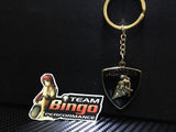 Lamborghini Polished Metal Car Keyring Chains Car Logo Badge Key Rings AU Stock