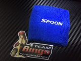 Spoon Clutch Brake Oil Reservoir Fluid Tank Sock Cover BLUE Wrist Sweat Band