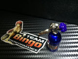 Realistic Mini NOS / Nitrous Oxide Bottle Key Ring / Chain Australian Seller