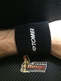 TOMEI Clutch Brake Oil Reservoir Fluid Tank Sock Cover BLACK Wrist Sweat Band