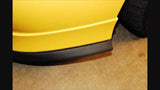 Universal Car Front Bumper Lip Splitter Spoiler Lip Skirt Protector 2.5M 3M Tape