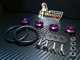 Bumper Quick Release Kit Fastener Fender Guard Clips ( PURPLE ) JDM DRIFT DRAG