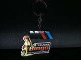 M3 M4 M5 M6 1M BMW Polished Metal Car Keyring Chains Car Logo Badge Key Rings