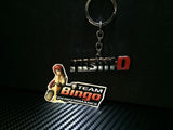 NISMO Nissan Polished Metal Car Keyring Chains Car Logo Badge Key Ring JDM