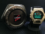 Casio G Shock G-Shock Dw-6900Cr-1Er Uhr Watch Crocodile Edition GOLD Super Rare