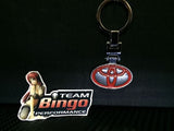 Toyota Polished Metal Car Keyring Chains Car Logo Badge Key Rings AU Stock