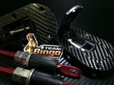D1 SANKO Carbon Fiber Bonnet Pin Set Flush Mount Hood Latch Lock Kit Motorsport Race Rally Drift