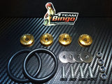 Bumper Quick Release Kit Fastener Fender Guard Clips ( GOLD ) JDM DRIFT DRAG