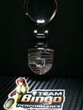 Porsche Polished Metal Car Keyring Chains Car Logo Badge Key Rings AU Stock