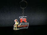 Nissan GTR Polished Metal Car Keyring Chains Car Logo Badge Key Rings JDM