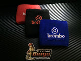 Clutch Brake Oil Reservoir Fluid Tank Sock Cover BLUE Wrist Sweat Band