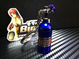 Realistic Mini NOS / Nitrous Oxide Bottle Key Ring / Chain Australian Seller