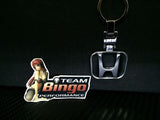 Honda Polished Metal Car Keyring Chains Car Logo Badge Key Rings AU Stock