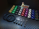 Bumper Quick Release Kit Fastener Fender Guard Clips ( SILVER ) JDM DRIFT DRAG
