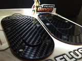 D1 SANKO Carbon Fiber Bonnet Pin Set Flush Mount Hood Latch Lock Kit Motorsport Race Rally Drift