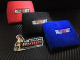 Ralliart Clutch Brake Oil Reservoir Fluid Tank Sock Cover BLACK Wrist Sweat Band