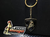 Lamborghini Polished Metal Car Keyring Chains Car Logo Badge Key Rings AU Stock