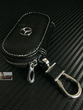 Mercedes Benz & AMG Leather Key Case Key Fob Holder Australia Stock 🇦🇺