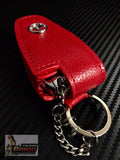 Mercedes Benz & AMG Perfect Fit RED Leather Key Case Key Fob Holder AUD Stock