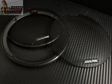 Alpine Genuine Type R 6.5 inch Speaker Grills Pair R-S65C.2 R-S65.2 Grills Only