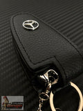 Mercedes Benz & AMG Perfect Fit Leather Key Case Key Fob Holder AUD Stock 🇦🇺
