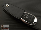Mercedes Benz & AMG Perfect Fit Leather Key Case Key Fob Holder AUD Stock 🇦🇺