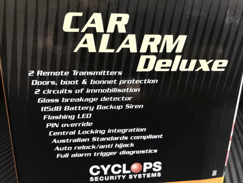 CYCLOPS Car Alarm Immobiliser Remote P785 Dynamco Dynatron Australian ...