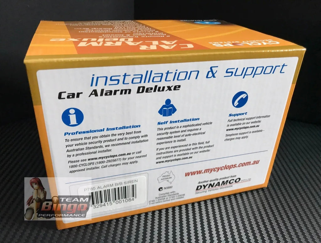 CYCLOPS Car Alarm Immobiliser Remote P785 Dynamco Dynatron Australian ...