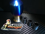 Titanium Burnt GEAR SHIFT KNOB Universal 8,10,12mm Fittings