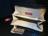 Racing Harness Wallet / Ladies Purse / Clutch / Unisex Limited edition (BLACK)
