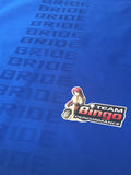 Bride Gradation Seat Fabric Cloth Material Light To Dark 160x75 cm Sheets Red & Blue