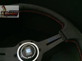 NARDI Torino Leather Steering Wheel 350mm JDM