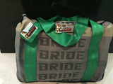 BRIDE Harness Travel Bag Carry On School & Gym JDM Harness Green Straps
