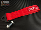 SPARCO Tow Strap 270mm 14mm Mount Cams Approved