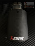 AKRAPOVIC Genuine Carbon Fibre Exhaust Tips Various sizes