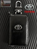 High Quality Toyota Leather Key Fob Case Key Chain FT86 BRZ Prado